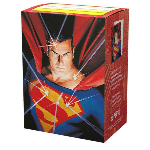 Arcane Tinmen Dragon Shield Sleeves: Standard- Brushed Superman Series 'Superman' (100 ct.)